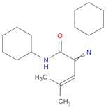 3-Pentenamide, N-cyclohexyl-2-(cyclohexylimino)-4-methyl-