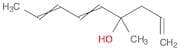 1,5,7-Nonatrien-4-ol, 4-methyl-