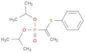 Phosphonic acid, [1-(phenylthio)ethenyl]-, bis(1-methylethyl) ester
