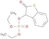 Phosphoric acid, 2,3-dihydro-2-oxobenzo[b]thien-3-yl diethyl ester