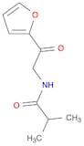 Propanamide, N-[2-(2-furanyl)-2-oxoethyl]-2-methyl-