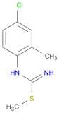 Carbamimidothioic acid, (4-chloro-2-methylphenyl)-, methyl ester