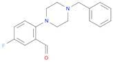 2-(4-Benzylpiperazin-1-yl)-5-fluorobenzaldehyde