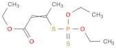 2-Butenoic acid, 3-[(diethoxyphosphinothioyl)thio]-, ethyl ester