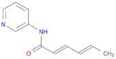 2,4-Hexadienamide, N-3-pyridinyl-, (E,E)-