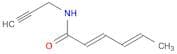 2,4-Hexadienamide, N-2-propynyl-, (E,E)-