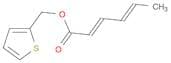 2,4-Hexadienoic acid, 2-thienylmethyl ester, (E,E)-