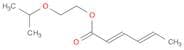 2,4-Hexadienoic acid, 2-(1-methylethoxy)ethyl ester, (E,E)-