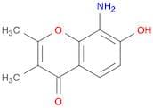 4H-1-Benzopyran-4-one, 8-amino-7-hydroxy-2,3-dimethyl-