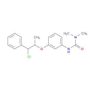 Urea, N'-[3-(2-chloro-1-methyl-2-phenylethoxy)phenyl]-N,N-dimethyl-