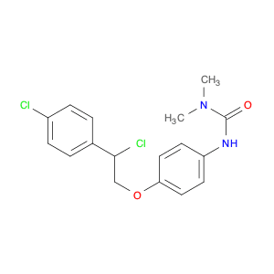 Urea, N'-[4-[2-chloro-2-(4-chlorophenyl)ethoxy]phenyl]-N,N-dimethyl-