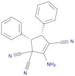 2-Cyclopentene-1,1,3-tricarbonitrile, 2-amino-4,5-diphenyl-, cis-