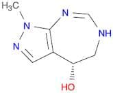 Pyrazolo[3,4-d][1,3]diazepin-4-ol, 1,4,5,6-tetrahydro-1-methyl-, (R)-