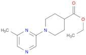 1-(6-Methylpyrazin-2-yl)ethyl piperidine-4-carboxylate