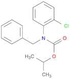 Carbamic acid, (2-chlorophenyl)(phenylmethyl)-, 1-methylethyl ester