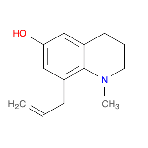 6-Quinolinol, 1,2,3,4-tetrahydro-1-methyl-8-(2-propenyl)-