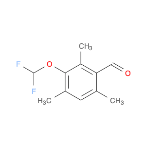 Benzaldehyde, 3-(difluoromethoxy)-2,4,6-trimethyl-