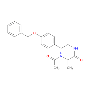 Propanamide, 2-(acetylamino)-N-[2-[4-(phenylmethoxy)phenyl]ethyl]-