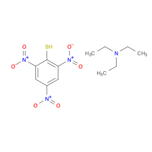 Benzenethiol, 2,4,6-trinitro-, compd. with N,N-diethylethanamine (1:1)