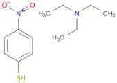 Benzenethiol, 4-nitro-, compd. with N,N-diethylethanamine (1:1)