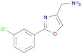 (2-(3-Chlorophenyl)oxazol-4-yl)methanamine