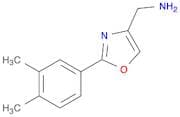 (2-(3,4-Dimethylphenyl)oxazol-4-yl)methanamine