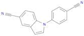 1-(4-Cyanophenyl)-1H-indole-5-carbonitrile