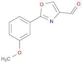 2-(3-Methoxyphenyl)oxazole-4-carbaldehyde