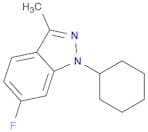 1-Cyclohexyl-6-fluoro-3-methyl-1H-indazole