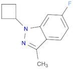 1-Cyclobutyl-6-fluoro-3-methyl-1H-indazole