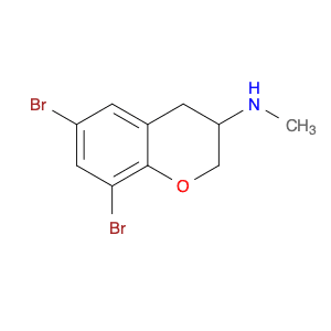 2H-1-Benzopyran-3-methanamine,6,8-dibromo-3,4-dihydro-