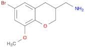 (6-Bromo-8-methoxychroman-3-yl)methanamine