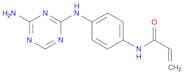 2-Propenamide, N-[4-[(4-amino-1,3,5-triazin-2-yl)amino]phenyl]-