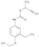 Carbamic acid, (4-ethoxy-3-ethylphenyl)-, 1-methyl-2-propynyl ester