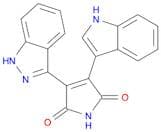 1H-Pyrrole-2,5-dione, 3-(1H-indazol-3-yl)-4-(1H-indol-3-yl)-