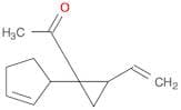 Ethanone, 1-[1-(2-cyclopenten-1-yl)-2-ethenylcyclopropyl]-
