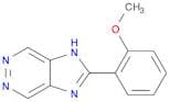 1H-Imidazo[4,5-d]pyridazine, 2-(2-methoxyphenyl)-