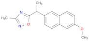 1,2,4-Oxadiazole, 5-[1-(6-methoxy-2-naphthalenyl)ethyl]-3-methyl-