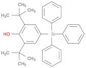 Phenol, 2,6-bis(1,1-dimethylethyl)-4-(triphenylsilyl)-