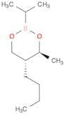 1,3,2-Dioxaborinane, 5-butyl-4-methyl-2-(1-methylethyl)-, trans-