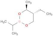 1,3,2-Dioxaborinane, 5-ethyl-4-methyl-2-(1-methylethyl)-, trans-