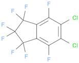 1H-Indene, 5,6-dichloro-1,1,2,2,3,3,4,7-octafluoro-2,3-dihydro-