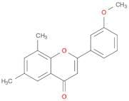 4H-1-Benzopyran-4-one, 2-(3-methoxyphenyl)-6,8-dimethyl-