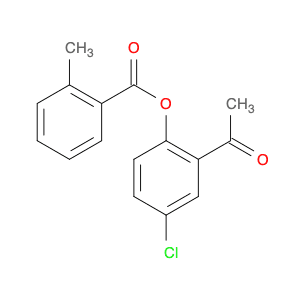 2-Acetyl-4-chlorophenyl 2-methylbenzoate