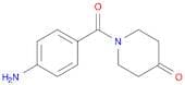 1-(4-aminobenzoyl)piperidin-4-one