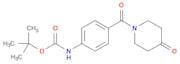 tert-Butyl (4-(4-oxopiperidine-1-carbonyl)phenyl)carbamate