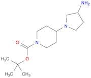 4-(3-Amino-pyrrolidin-1-yl)-piperidine-1-carboxylic acid tert-butyl ester