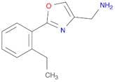 2-(2-Ethylphenyl)-4-oxazolemethanamine
