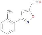 3-(o-Tolyl)isoxazole-5-carbaldehyde