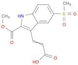 METHYL 3-(2-CARBOXY-VINYL)-5-METHANESULFONYL-1H-INDOLE-2-CARBOXYLATE